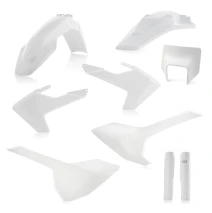 Sada plastů ACERBIS pro HUSQVARNA TE 17-19, FE 17-19 bílá