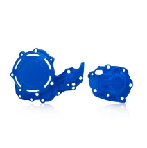 Kryt víka spojky, zapalování a vodní pumpy ACERBIS pro YAMAHA YZ450 18-22, FANTIC XEF450 21-25 modrá