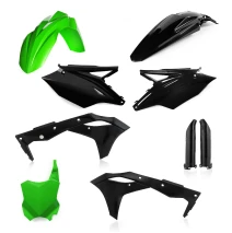 Sada plastů ACERBIS pro KAWASAKI KXF250 19-20 černá/zelená