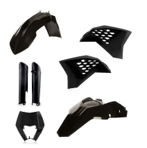 Sada plastů ACERBIS pro KTM EXC 08-11, EXCF 08-11 černá