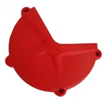 Kryt víka spojky POLISPORT pro GAS GAS EC250 17-20, EC300 17-20 červená