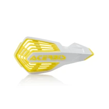 Chrániče páček Acerbis X-FUTURE VENTED bílá/žlutá