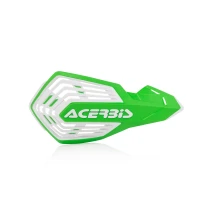Chrániče páček Acerbis X-FUTURE VENTED zelená/bílá