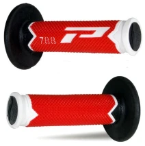 Rukojeti/gripy Progrip 788 třívrstvé Extra Slim bílá/červená/černá                                                                                                                                                                                        