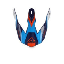 Náhradní kšilt k přilbě Acerbis Linear modrá/bílá