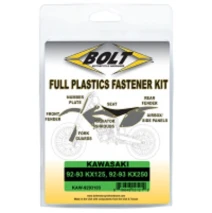 Sada šroubů plastů  pasuje na KX 125/250 92-93