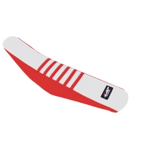 Potah sedla RIB pasuje na Honda CRF 450 13-16 250 14-17 červenobílý