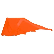 Kryt air boxu levý pasuje na KTM SX/F/07-10 EX/F/ 08-11 oranž