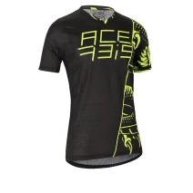 dres COMBAT MTB (cyklo)  krátký rukáv černá/žlutá vel. L                                                                                                                                                                                                  