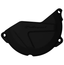kryt víka spojky POLISPORT pro KAWASAKI KXF450 16-18 černá
