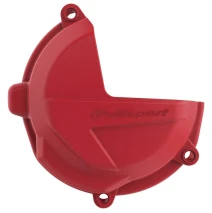 Kryt víka spojky POLISPORT pro Beta RR250 18-24, RR300 18-24, X-TRAINER300 18-24 červená