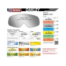 Sklo Oakley O-Frame chrome chrom/stříbrná