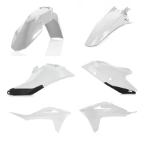 Plastový kit Acerbis pro  GAS GAS EC250/300/ECF250/350 21- bílá/černá
