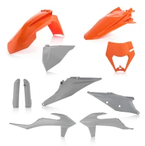 Sada plastů ACERBIS pro KTM EXC 20-23, EXCF 20-23 oranž/šedá