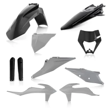 Sada plastů ACERBIS pro KTM EXC 20-23, EXCF 20-23 černá/šedá