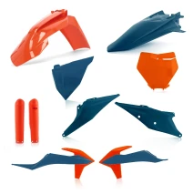 Sada plastů ACERBIS pro KTM SX 19-22, SXF 19-22 oranž/modrá