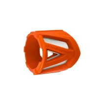 Kryt koncovky výfuku Polisport 2T (200-330 mm) oranž