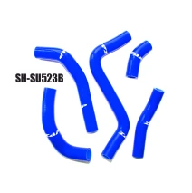 Hadice chladiče pasuje na SUZUKI RMZ250 11-12 modrá