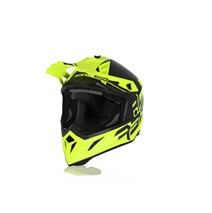 přilba Acerbis STEEL CARBON fluo žlutá vel. S