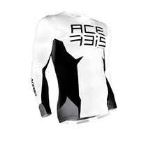 dres MX J-TRACK THREE bílá/černá vel. XL                                                                                                                                                                                                                  