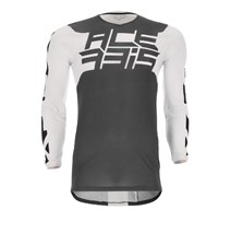 dres MX J-FLEX TWO šedá/bílá vel. L                                                                                                                                                                                                                       
