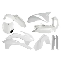 Sada plastů ACERBIS pro KTM SX 13-14, SXF 13-14 bílá