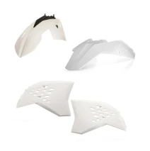Plastový kit Acerbis pro  KTM EXC/EXCF 08/11 bílá