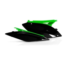 Podsedlovky Acerbis pro KXF250 09/12, KXF450 09/11 černá/zelená