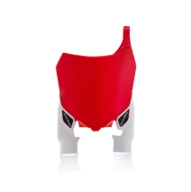 Číslová tabulka Raptor Acerbis pro HONDA CRF450 13-16, CRF250 14-17 červená/bílá