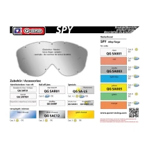 Sklo Spy Alloy čiré čirá