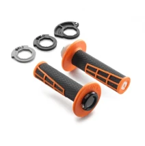 Rukojeti / gripy set KTM oranž