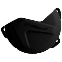 Kryt víka spojky POLISPORT pro YAMAHA YZF250-14-18, WRF250 15-17 černá
