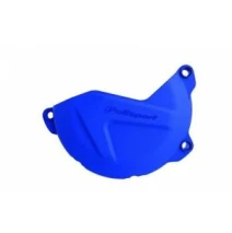Kryt víka spojky POLISPORT pro YAMAHA YZF250-14-18, WRF250 15-17 modrá