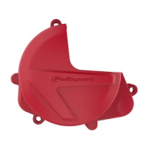 Kryt víka spojky POLISPORT pro HONDA CRF450 17-24, CRF450 RX 17-24 červená