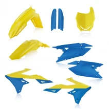 Sada plastů ACERBIS pro SUZUKI RMZ450 18-26, RMZ250 19-26 světlá modrá/žlutá