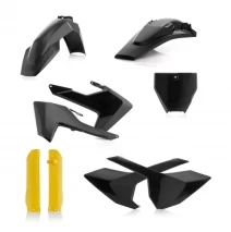 Sada plastů ACERBIS pro HUSQVARNA TC125 16-18, TC250 17-18, FC 16-18 černá/žlutá