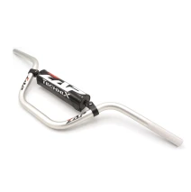 Řidítka 22mm Supermini 50-65cc stříbrná