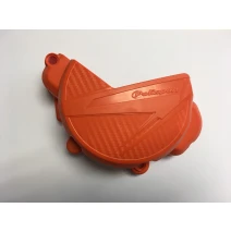 Kryt víka zapalování  POLISPORT pro KTM EXCF250 09-11 oranž
