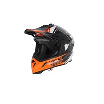 přilba Acerbis STEEL CARBON oranž vel. M