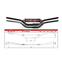 Řídítka WRP TAPER-X 28,6 mm – MX-GP Replica, pevná a odolná