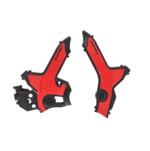 Kryt rámu Acerbis pro Honda CRF250L 21-24, CRF300L 21-24, CRF300 RALLY 21-24 červená/černá