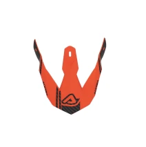 Náhradní kšilt k přilbě Acerbis Linear černá/oranž