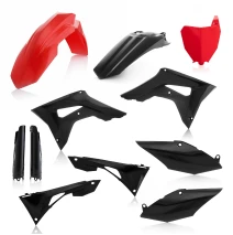 Sada plastů ACERBIS pro HONDA CRF450 19-20, CRF250 19-21 černá/červená