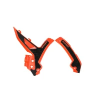 Kryt rámu Acerbis pro KTM SX 23-25, SXF 23-25, EXC 24-25, EXCF24-25 oranž/černá
