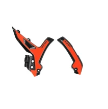 Kryt rámu Acerbis pro KTM SX 23-25, SXF 23-25, EXC 24-25, EXCF24-25 černá/oranž