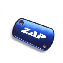 Víčko pumpy zadní brzdy pasuje na KXF,RMZ modrá