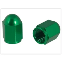 Čepičky ventilků Nut zelená