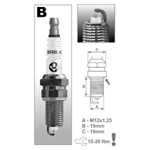 zapalovací svíčka BRISK BR12YS9