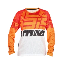 Dres ACERBIS J-WINDY FOUR KID VENTED oranž/bílá vel. XXL