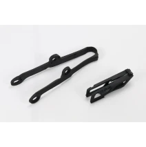 Vodítko sada UFO pro  KAWASAKI KXF250 09-16, KXF450 09-15 černá
